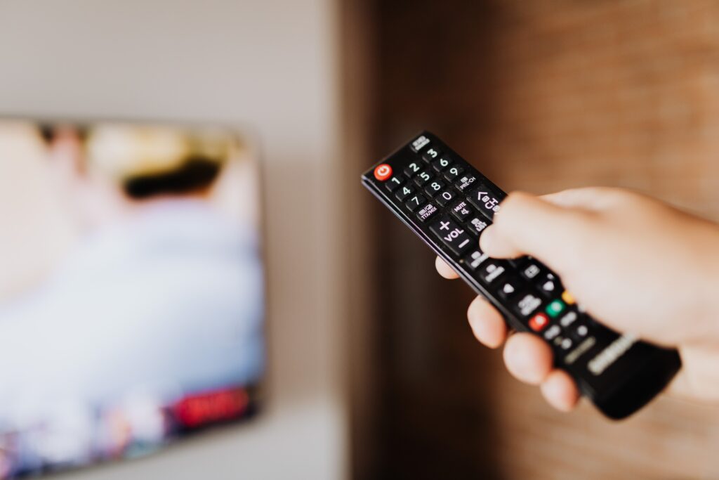 Remote for home cinema tv