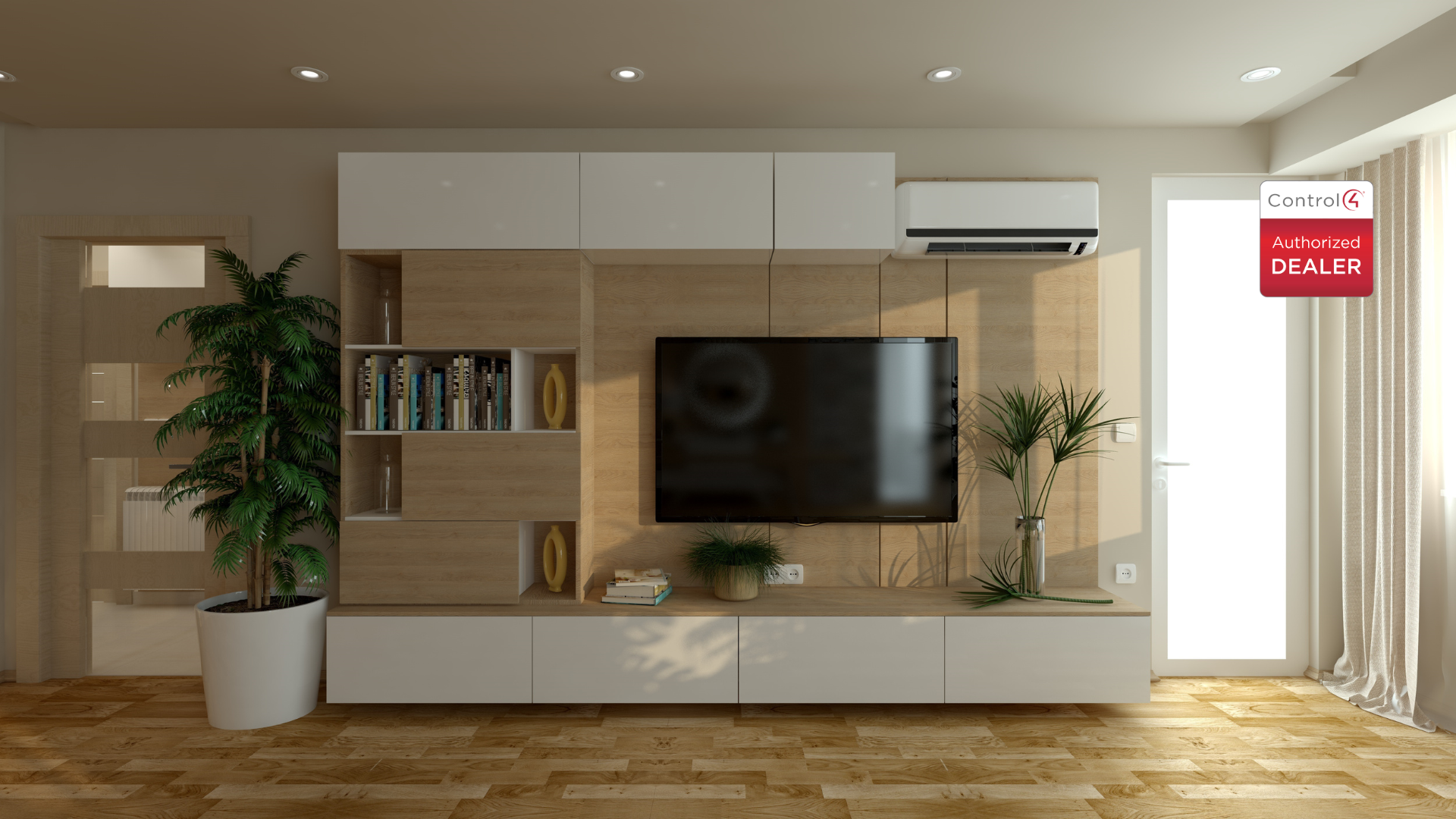 modern smart home interior